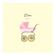 Babybook - Buggy pink