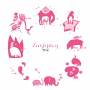 Babybook - We are family pink