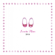 Babybook - Tiny shoes pink